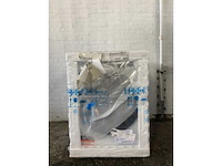 Bauknecht b6r 98e silence wasmachine voorlader 9 kg 1351 rpm wit duits display - afbeelding 3 van  6