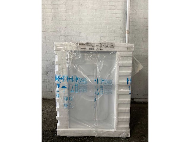 Bauknecht b6r 98e silence wasmachine voorlader 9 kg 1351 rpm wit duits display - afbeelding 5 van  6