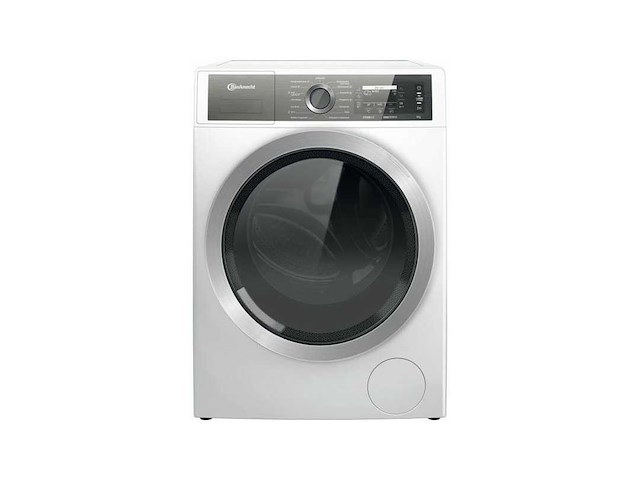 Bauknecht b7 99 silence de wasmachine voorbelading 9 kg 1400 rpm wit duits display - afbeelding 1 van  7
