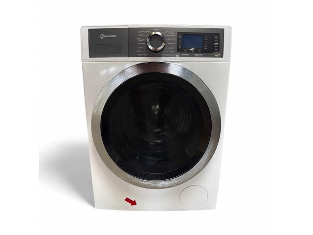 Bauknecht b7 99 silence de wasmachine voorbelading 9 kg 1400 rpm wit duits display - afbeelding 6 van  7