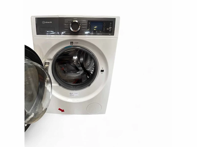 Bauknecht b7 99 silence de wasmachine voorbelading 9 kg 1400 rpm wit duits display - afbeelding 7 van  7