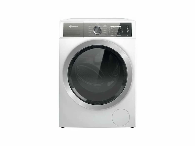 Bauknecht b7 99 silence de wasmachine voorbelading 9 kg 1400 rpm wit duits display - afbeelding 1 van  7