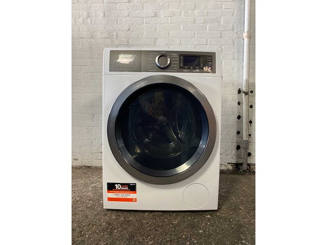 Bauknecht b7x 89e silence de wasmachine 8 kg 1400 tpm – voorlader duits display - afbeelding 2 van  6