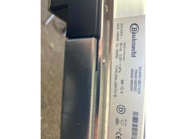 Bauknecht bk4pb14bn7a0x vaatwasser | whirlpool oven - afbeelding 3 van  12