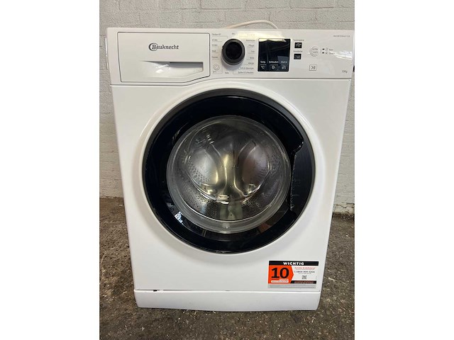 Bauknecht bpw 1014 a wasmachine - afbeelding 1 van  6