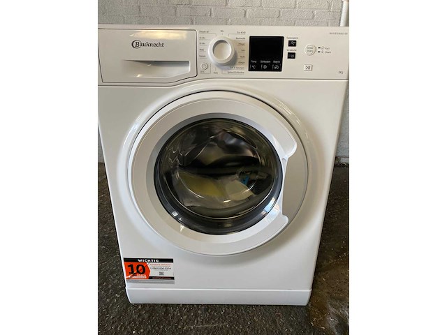 Bauknecht bpw 814 a | wasmachine | 8 kg | a label | duits display - afbeelding 1 van  7