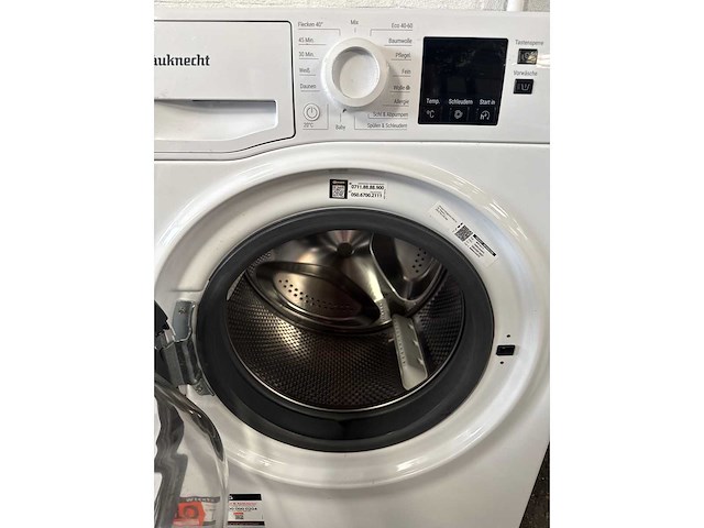 Bauknecht bpw 814 a | wasmachine | 8 kg | a label | duits display - afbeelding 4 van  8