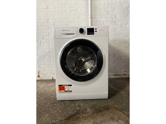 Bauknecht bpw 914 a wasmachine voorlader 9 kg 1400 rpm wit- duits display - afbeelding 2 van  7