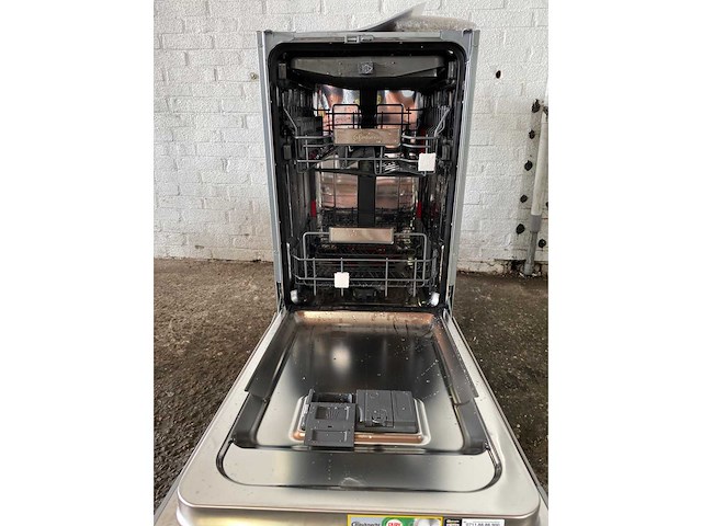 Bauknecht bsuo 3o33 pf x | onderbouw vaatwasser | 45 cm | rvs - afbeelding 5 van  6