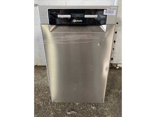 Bauknecht bsuo 3o33 pf x | onderbouw vaatwasser | 45 cm | rvs - afbeelding 2 van  5