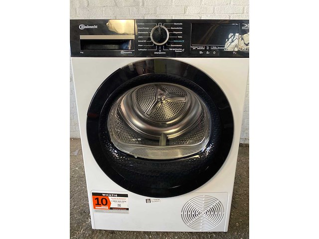 Bauknecht bt 95c wbs, vrijstaand, voorlader, warmtepomp - afbeelding 2 van  8