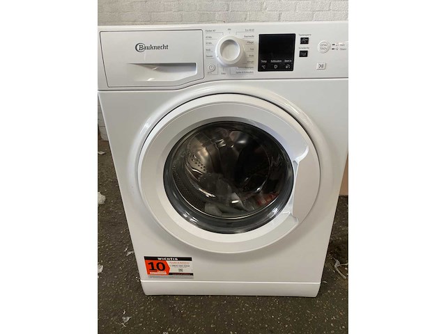 Bauknecht bw 719 a wasmachine voorlader 7 kg 1400 rpm wit duits display - afbeelding 2 van  8