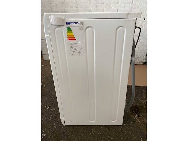 Bauknecht bw 719 a wasmachine voorlader 7 kg 1400 rpm wit duits display - afbeelding 5 van  8
