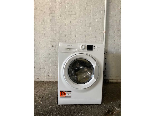 Bauknecht bw 719 a wasmachine voorlader 7 kg 1400 rpm wit duits display - afbeelding 2 van  5