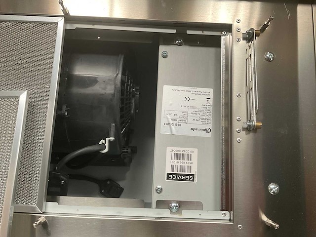 Bauknecht dbei 104 ar x afzuigkap inbouw model met randafzuiging - afbeelding 4 van  5