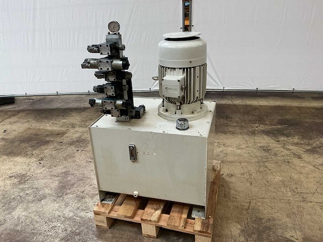 Bauknecht vde 0530/72 hydraulisch aggregaat, hydraulic unit - afbeelding 1 van  8