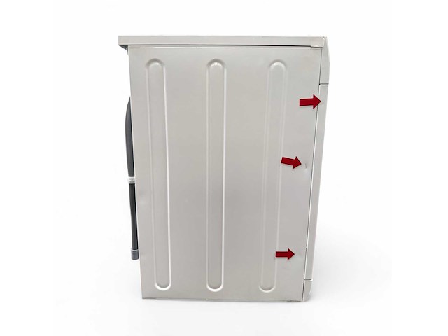 Bauknecht w active 8a wasmachine voorlader 8 kg 1400 rpm wit duits display - afbeelding 2 van  5