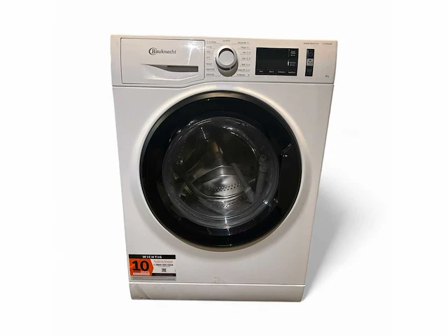 Bauknecht w active 8a wasmachine voorlader 8 kg 1400 rpm wit duits display - afbeelding 2 van  6