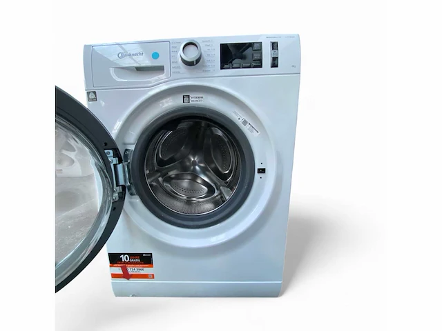 Bauknecht w active 8a wasmachine voorlader 8 kg 1400 rpm wit duits display - afbeelding 7 van  12