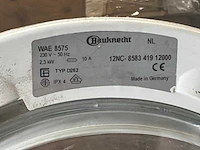 Bauknecht wae 8575 wasmachine - afbeelding 10 van  10