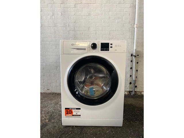 Bauknecht wam 914 a wasmachine voorbelading 9 kg 1400 rpm wit - afbeelding 2 van  6