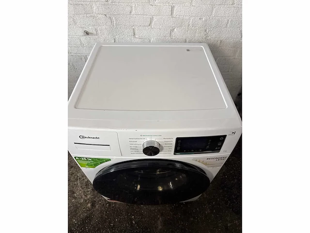 Bauknecht wasmachine b6r 98 9 kg energielabel a - afbeelding 4 van  8