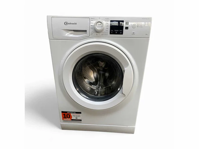 Bauknecht wasmachine bpw 814 a 8 kg energielabel a - afbeelding 2 van  8
