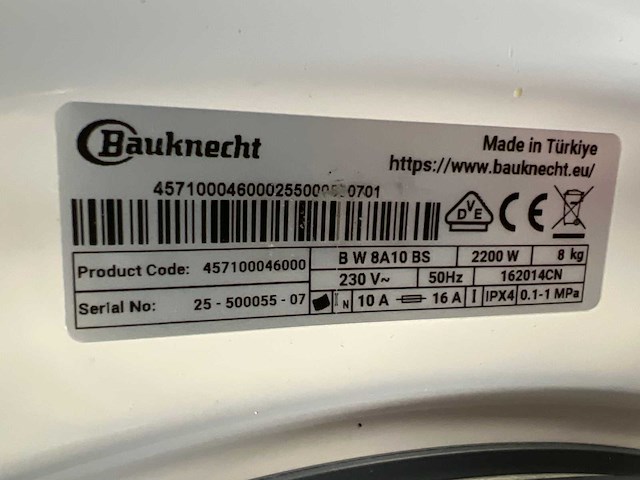 Bauknecht wasmachine en droger - afbeelding 2 van  4