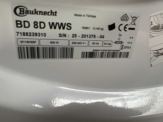 Bauknecht wasmachine en droger - afbeelding 3 van  4