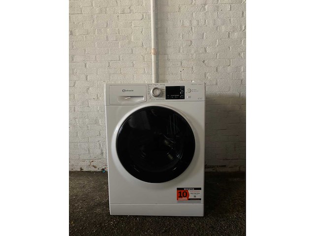 Bauknecht watk sense 86s 41 c, voorlader, vrijstaand, wit, links, zwart, zwart duits display - afbeelding 5 van  10