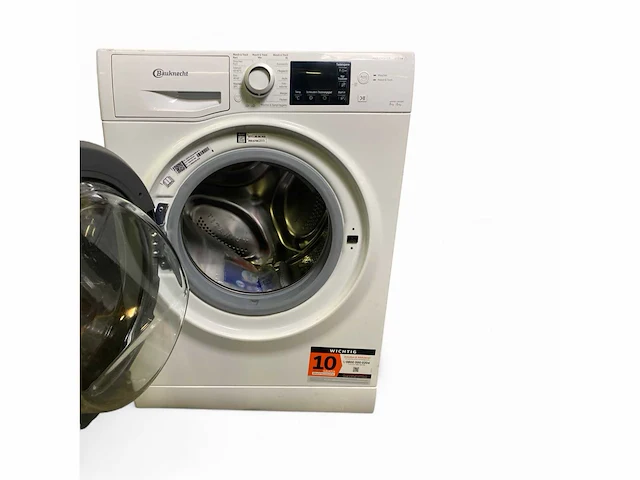 Bauknecht watk sense 86s 41 c, voorlader, vrijstaand, wit, links, zwart, zwart - afbeelding 3 van  11