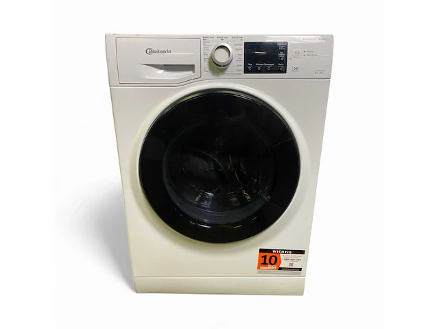 Bauknecht watk sense 86s 41 c, voorlader, vrijstaand, wit, links, zwart, zwart - afbeelding 4 van  11