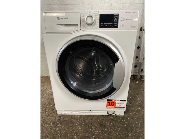 Bauknecht watk sense 96 41 n | wasdroogcombinatie | duits display | 9 kg | steam | - afbeelding 2 van  6
