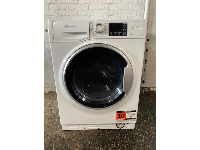 Bauknecht watk sense 96 41 n | wasdroogcombinatie | duits display | 9 kg | steam | - afbeelding 2 van  8