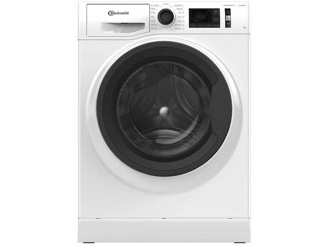 Bauknecht wm elite 8 fh aa wasmachine voorlader 8 kg 1400 rpm wit duits display - afbeelding 1 van  5