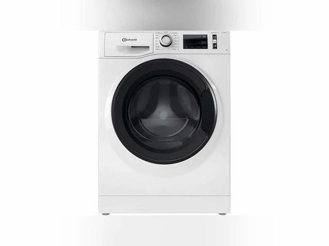 Bauknecht wm pure 9a wasmachine voorbelading 9 kg 1400 rpm wit duits display - afbeelding 3 van  3