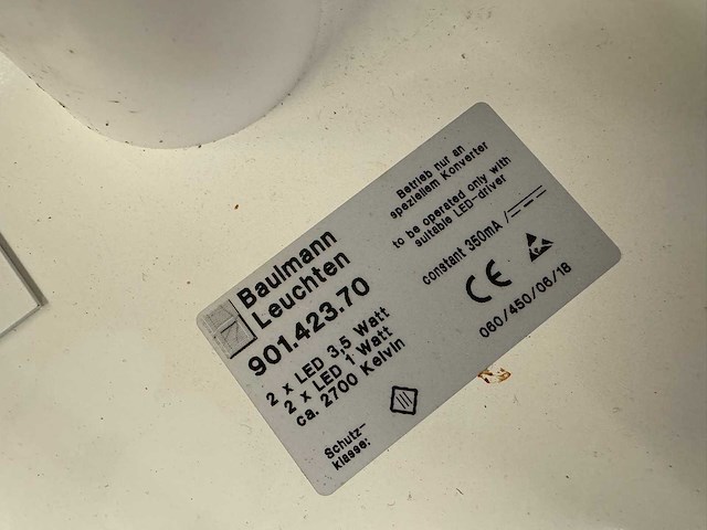 Baulmann - partij tafellampen - afbeelding 3 van  4