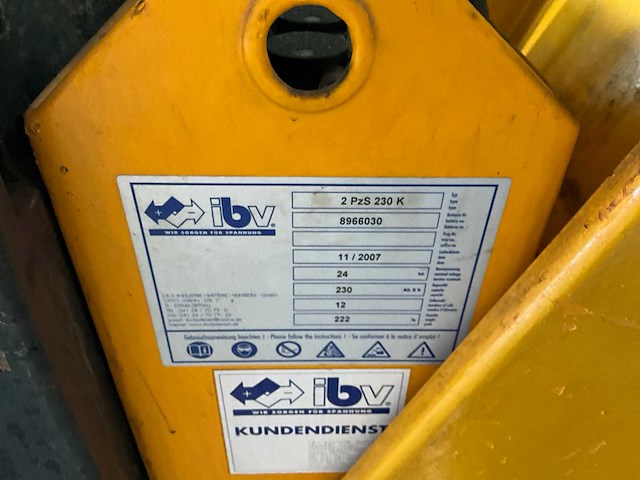 Baumeister elektrische palletwagen - afbeelding 8 van  9