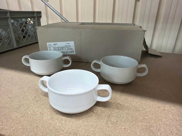 Bauscher - doos soepkommen ø 10 cm (3x) - afbeelding 1 van  2