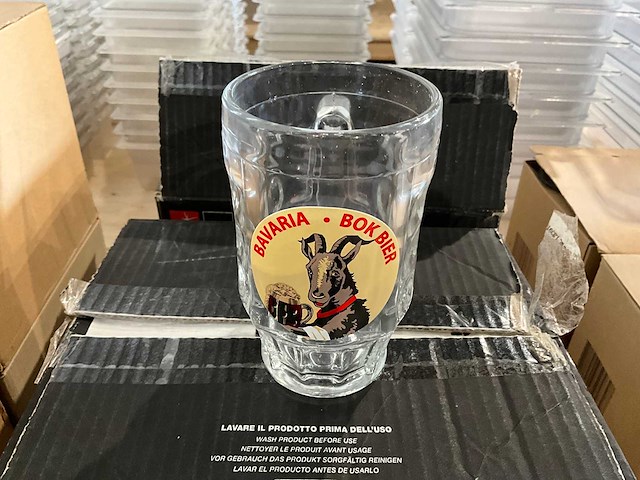 Bavaria - bokbierglas (80x) - afbeelding 1 van  2