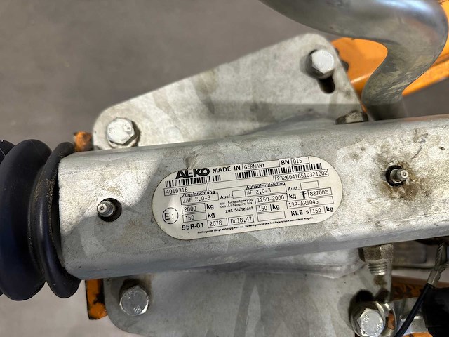 Baveck mx haspelaanhangwagen wt-pg-56 - afbeelding 3 van  13