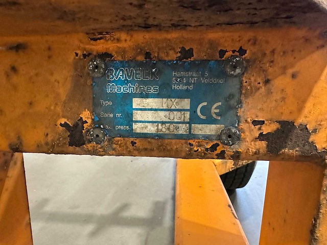 Baveck mx haspelaanhangwagen wt-pg-56 - afbeelding 3 van  9