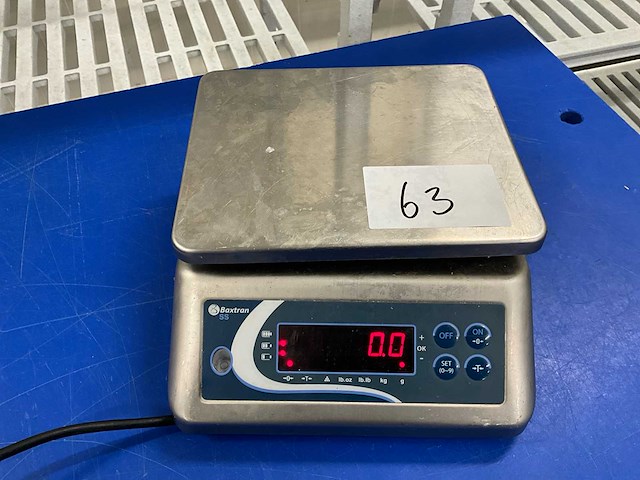 Baxtran ss weegschaal - afbeelding 4 van  5