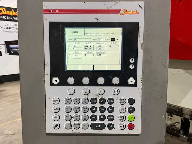 Baykal - aphs 3108x150 - cnc press brake - 2007 - afbeelding 2 van  12