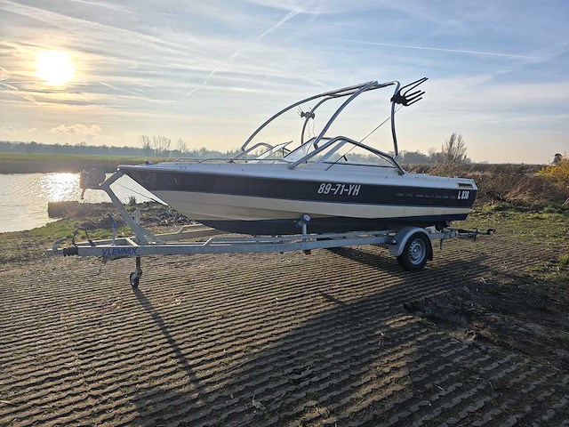 Bayliner - 1950 capri - speedboot - met vlemmix boot trailer - afbeelding 25 van  29