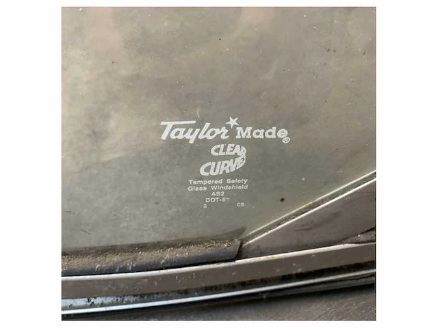 Bayliner 205 se 2007 windshield aluminium front window port side - afbeelding 3 van  5