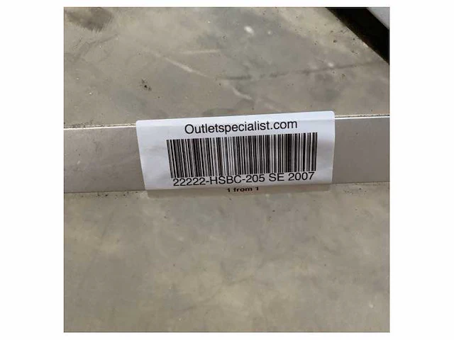 Bayliner 205 se 2007 windshield aluminium front window port side - afbeelding 4 van  5