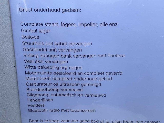 Bayliner capri 1851 speedboot - afbeelding 2 van  10