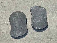 Bazalt natuursteen staptegel (63x)
