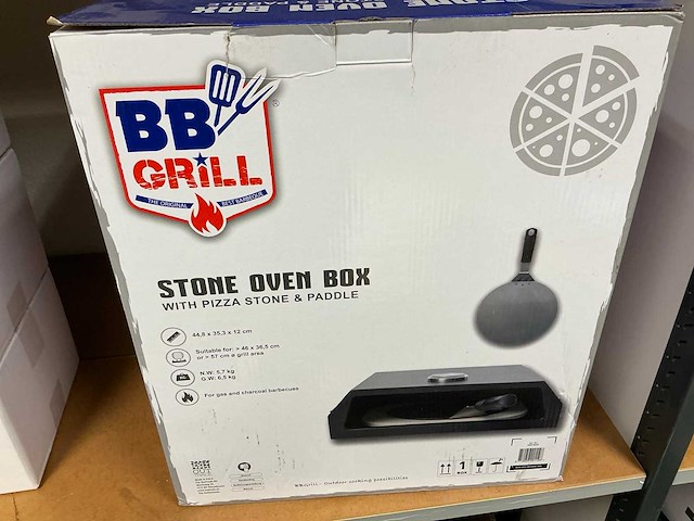 Bb grill steen oven box (3x) - afbeelding 2 van  3